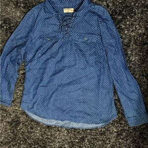 Ruff Hewn Blue Polka Dot Camisole